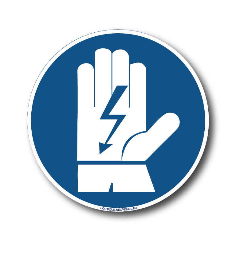 EPI port de gants électriques obligatoire