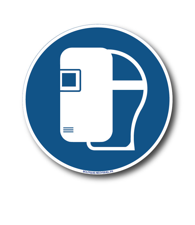 EPI port de casque de soudage obligatoire